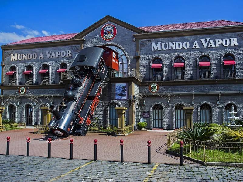 Apartamento Luxuoso No Cond Vista Do Quilombo A 50 Metros Do Hard Rock Cafe Gramado Exteriér fotografie